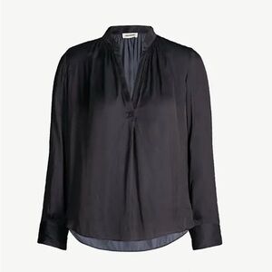 ZADIG & VOLTAIRE Satin Top Noir Size XS